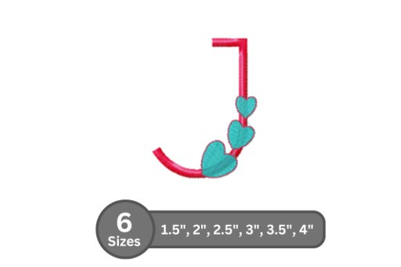Candy Heart Alphabet -J Review for Boutique Apparel