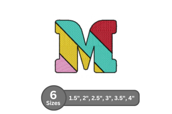 Candy Stripe Alphabet -M Review