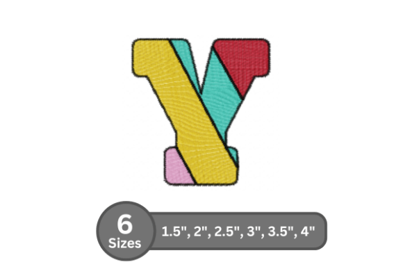 Candy Stripe Alphabet -Y Review