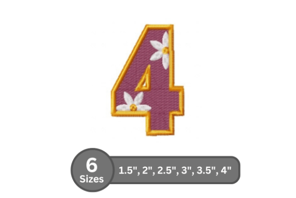 Daisy Joy Number -4 Embroidery Design Review