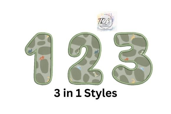Dino Applique Number Set 0-9 Review