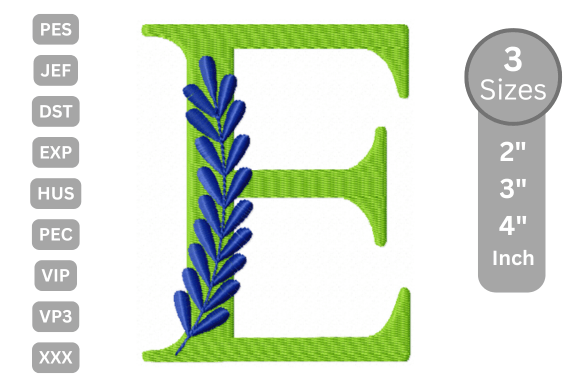 Elegant Floral Alphabet Letter- E Review