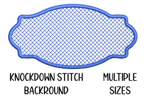 Knockdown Stitch Background Baroque Review