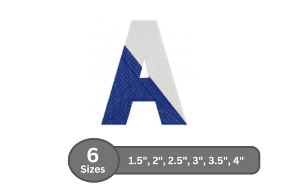 Twin Fill Alphabet - a: A Designer's Review for Boutique Sweatshirts