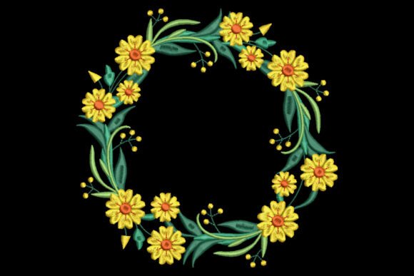 Yellow Floral Blank Frame Review